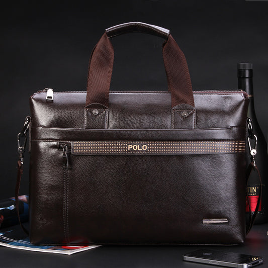 Factory wholesale new men's Fashion Bag Satchel Bag business casual computer bag