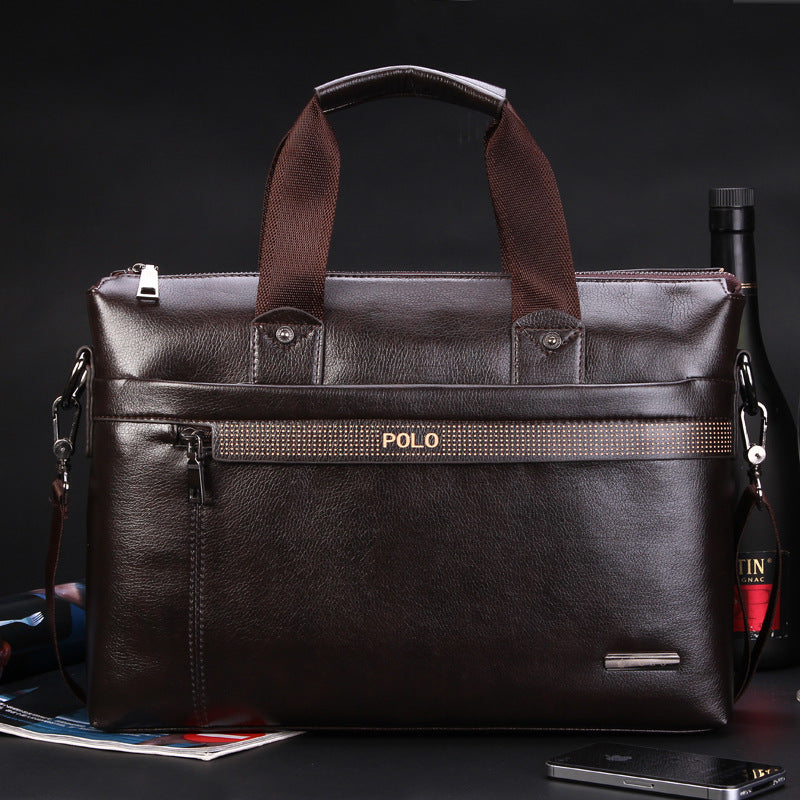 Factory wholesale new men's Fashion Bag Satchel Bag business casual computer bag