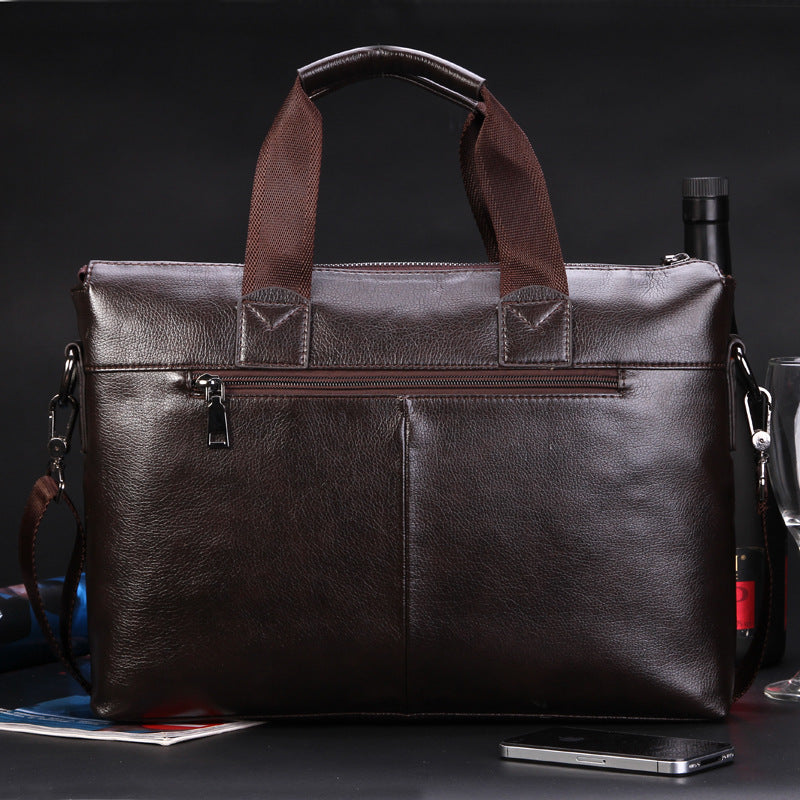 Factory wholesale new men's Fashion Bag Satchel Bag business casual computer bag