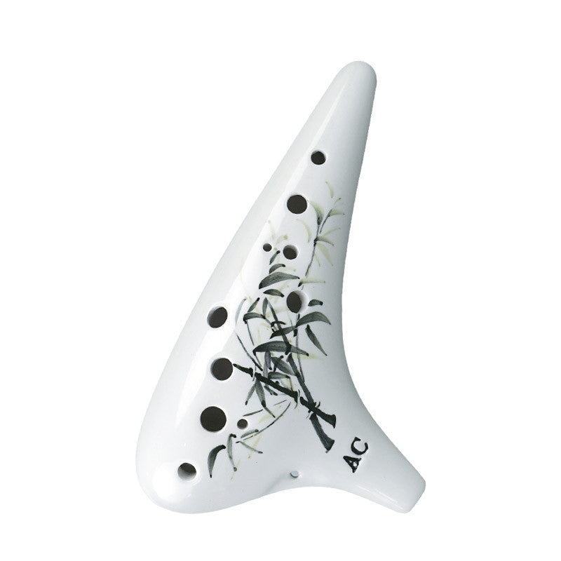 12 holes for beginners to learn ocarina