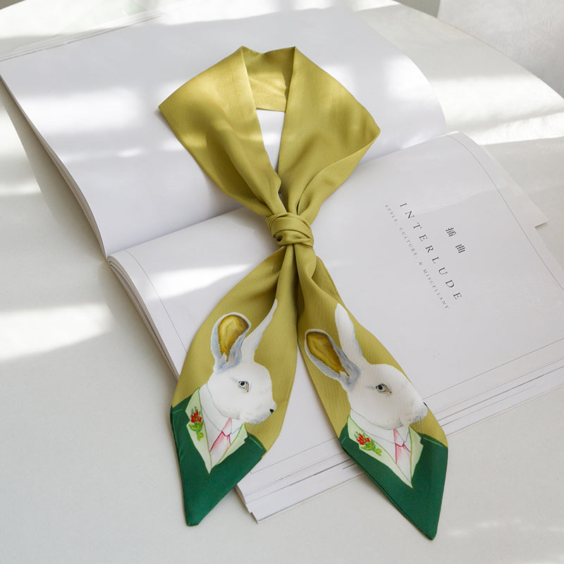 New Style Decoration Mr. Animal Small Skinny Scarf Neck Tie