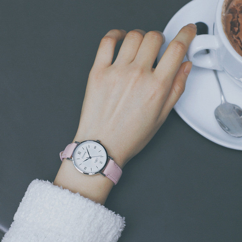 Korean Version Simple Artistic Retro To Couple Quartz Watch