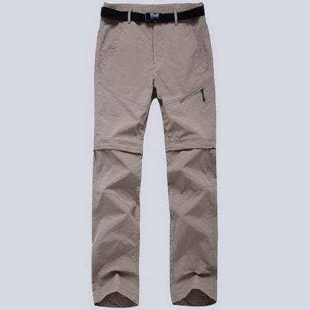 Two pieces of stitching solid color quick-drying pants
