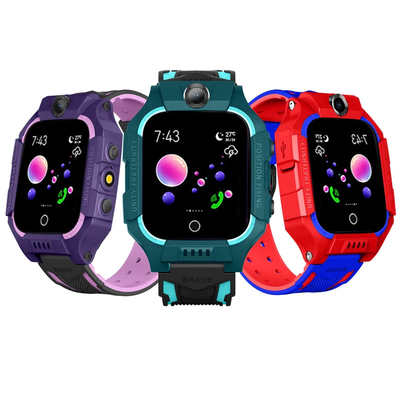 Children'S Smart Watch Girl Boy-Smart Watch Children'S Watch Age 4-12 Years Old, Intelligence Learning Game Camera Micro Chat Al