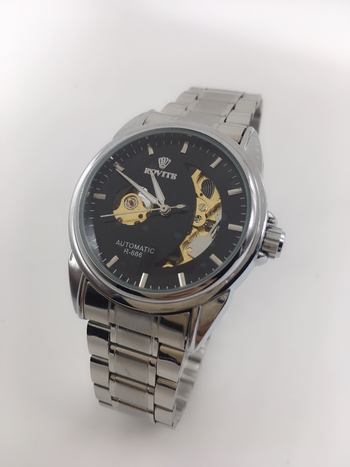 Fashion Personality Hollow Men's Mechanical Watch