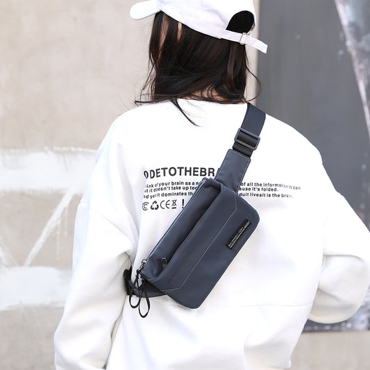 Nylon chest bag shoulder bag