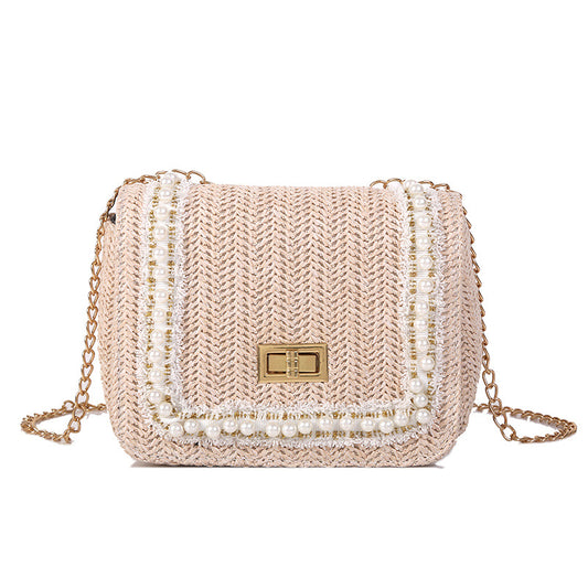 match chain small square bag