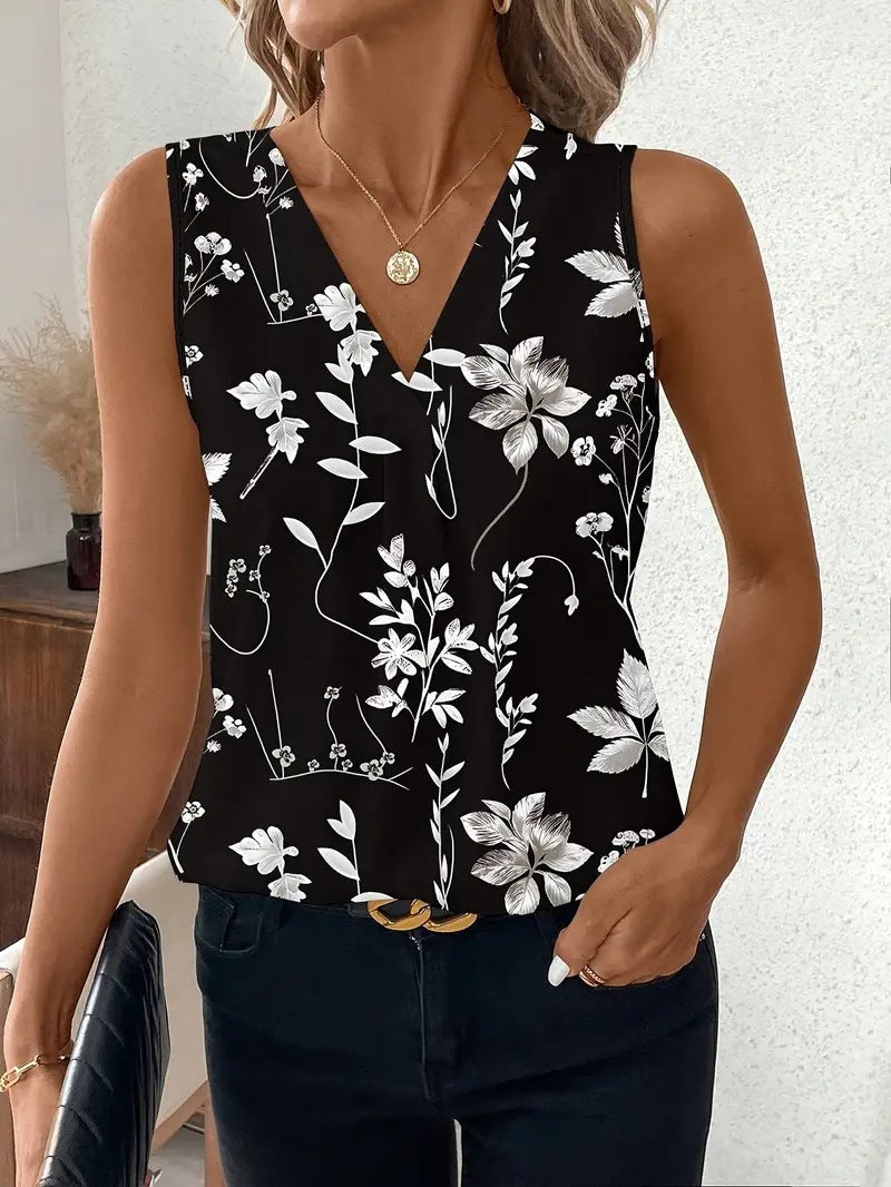 Loose V-neck Pullover Urban Casual Sleeve Vest