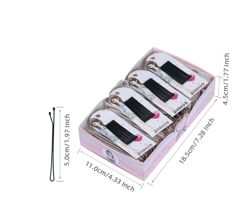 Pieces Of Small Black Card Photo Studio Headwear Hair Clip