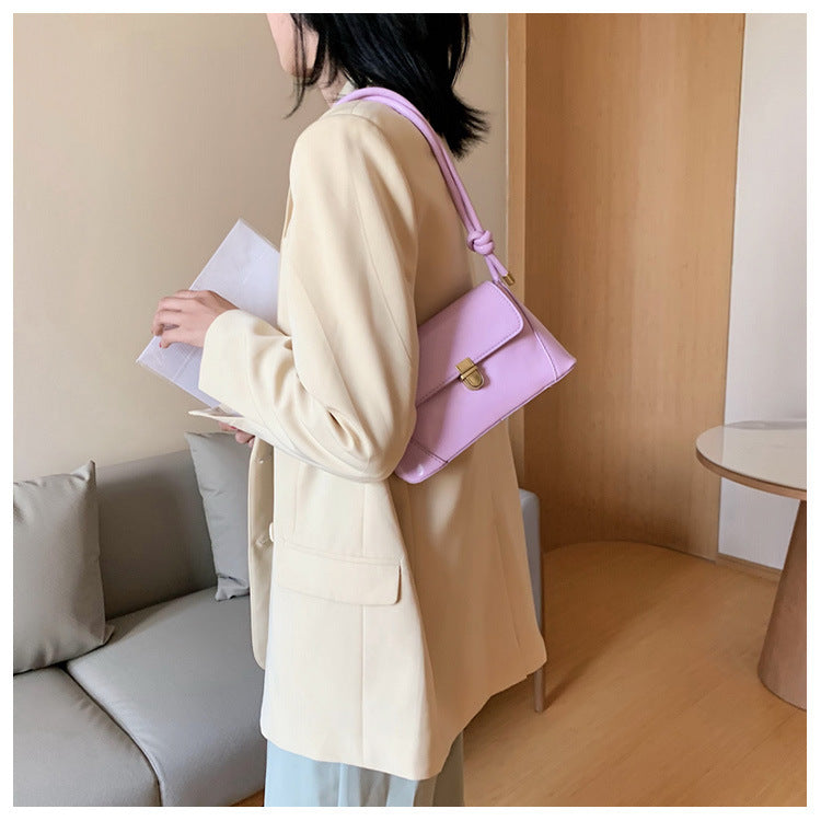 Women's design retro armpit one shoulder bag