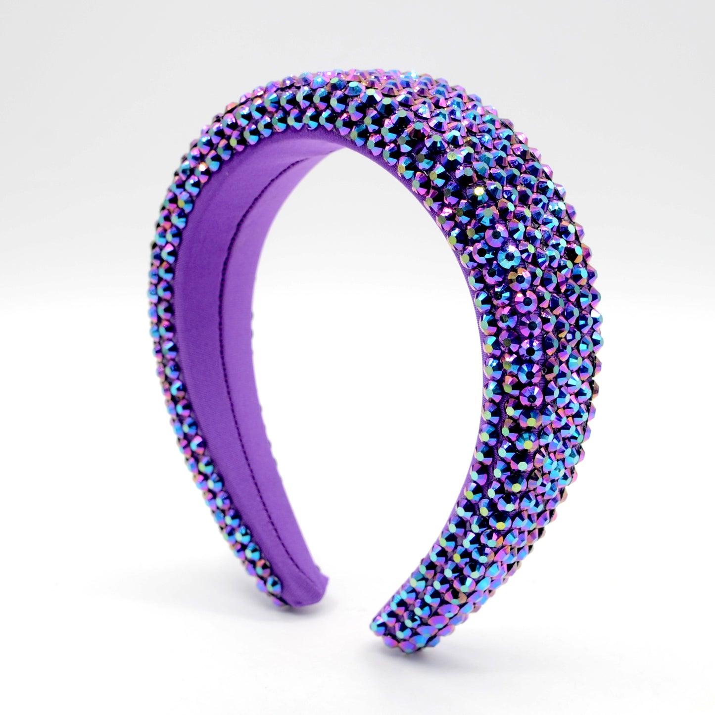 Baroque Hairband Wide Edge Diamond Hairband