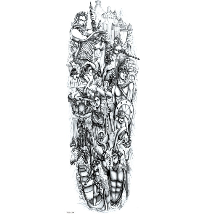 Full arm full arm waterproof tattoo sticker