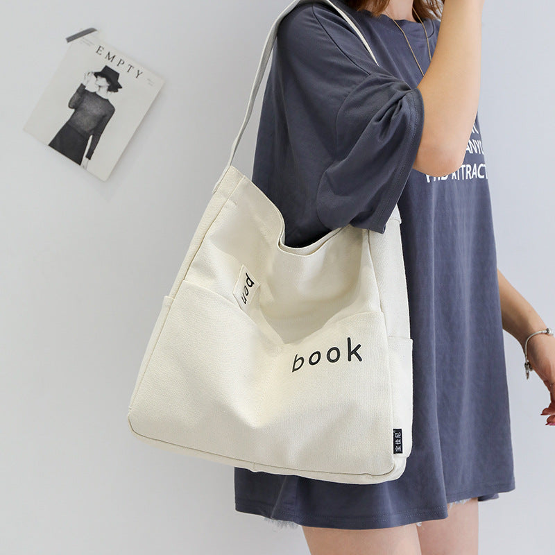 Student school bag Japanese style shopping bag