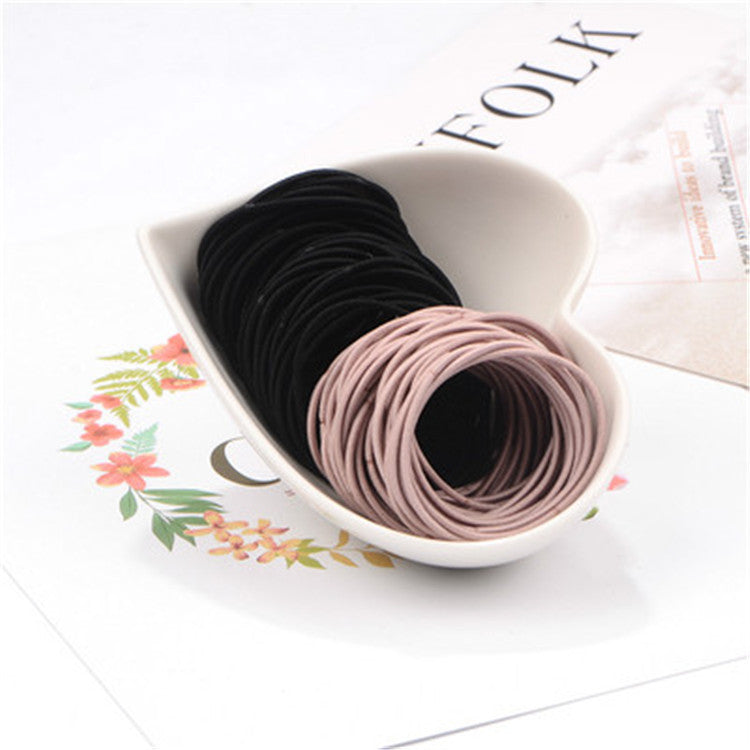 pc100    2mm thick and high elastic base hair loop