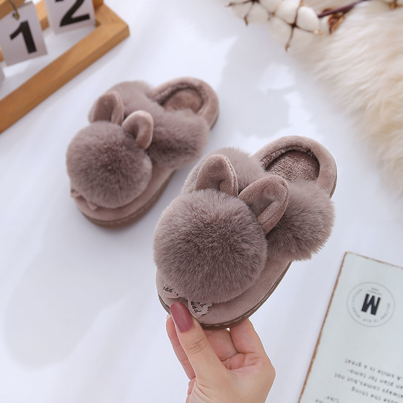 Indoor Soft-soled Non-slip Cute Home Votton Slippers