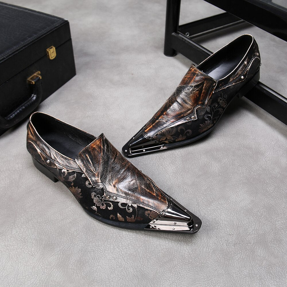 Trend Set Foot Low-Top Shoes Fashion  Shoes Personality Business Casual Men's Shoes