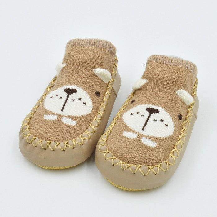 Children's Non-slip Socks And Soft-soled Cotton Shoes