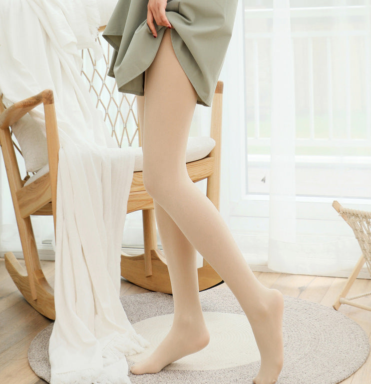 Velvet Anti-shedding Bottom Socks And Pantyhose