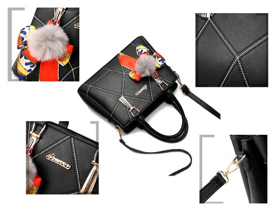 Ladies bag new women's bag simple fashion handbag trend single shoulder Messenger bag
