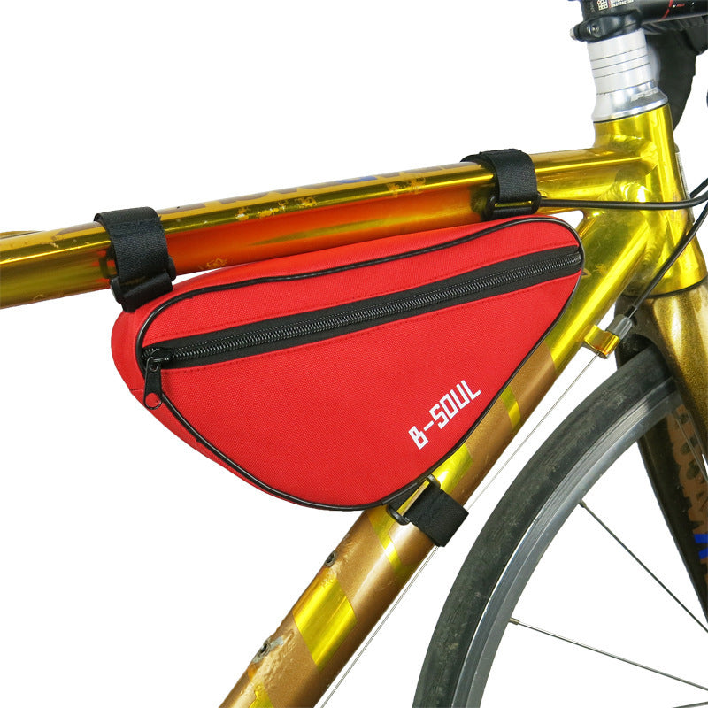 Saddle triangle bag
