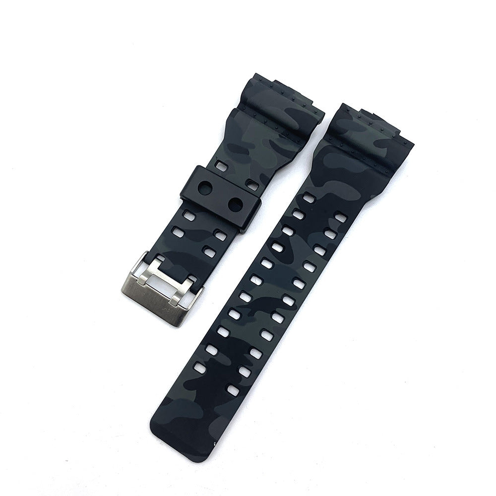 Suitable for g-shock rubber camouflage strap