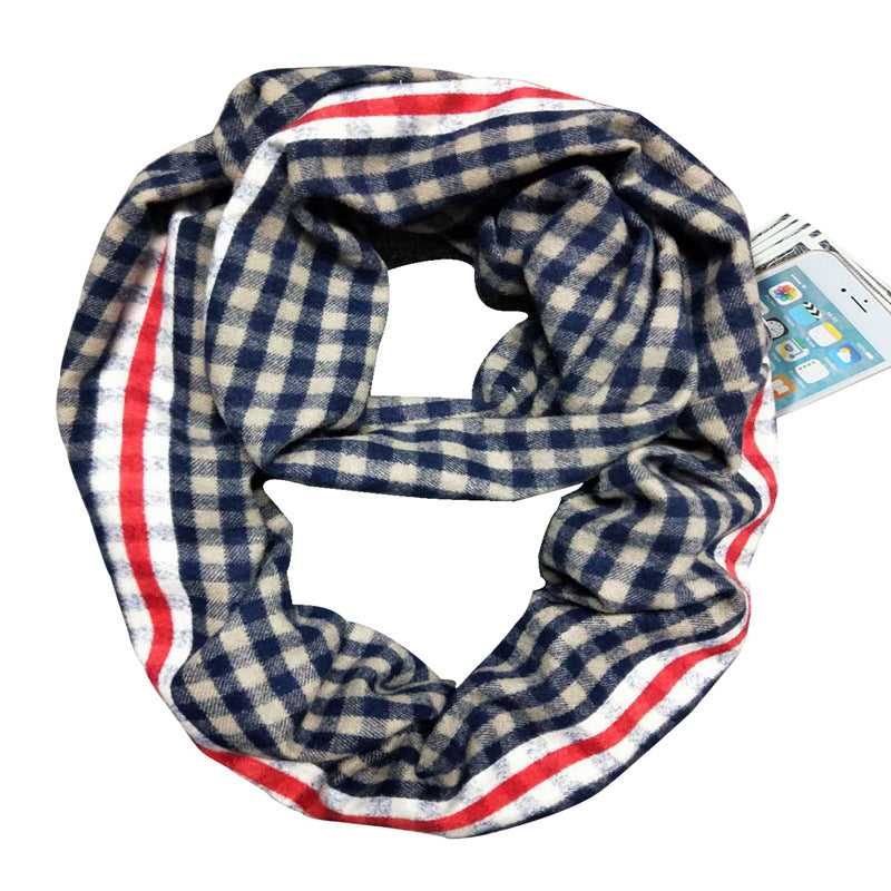 Cashmere bib invisible zipper