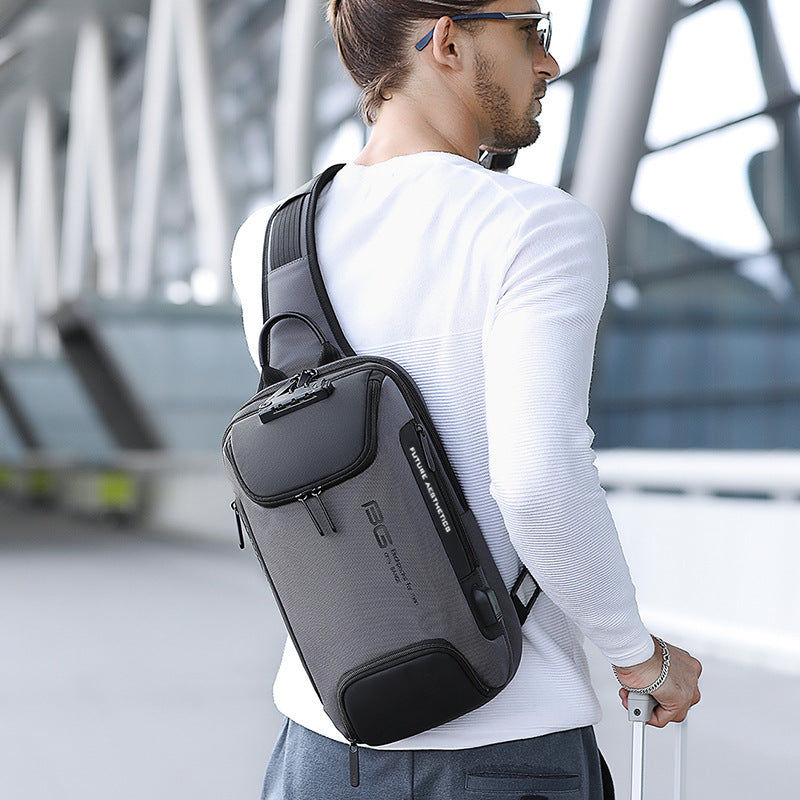 One-shoulder Cross-body Bag Men's Casual Anti-theft Chest Bag