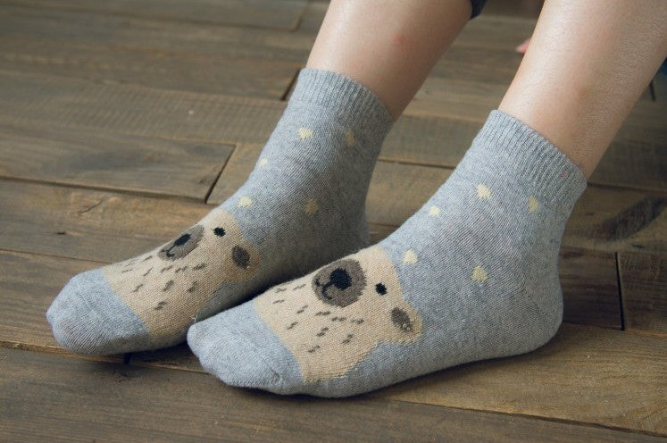 Women's Socks Women's Warm Thickened Rabbit Wool