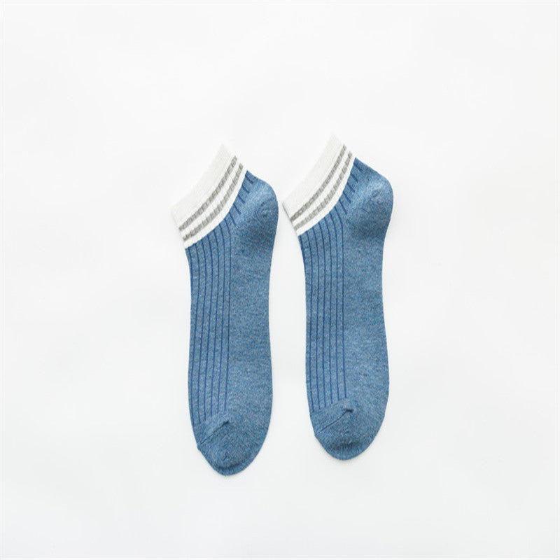 Student Socks All-Match Rainbow Breathable Stockings