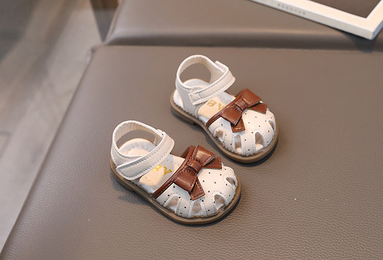 Girl Toddler Bow Old Breathable Baby Girl Sandals