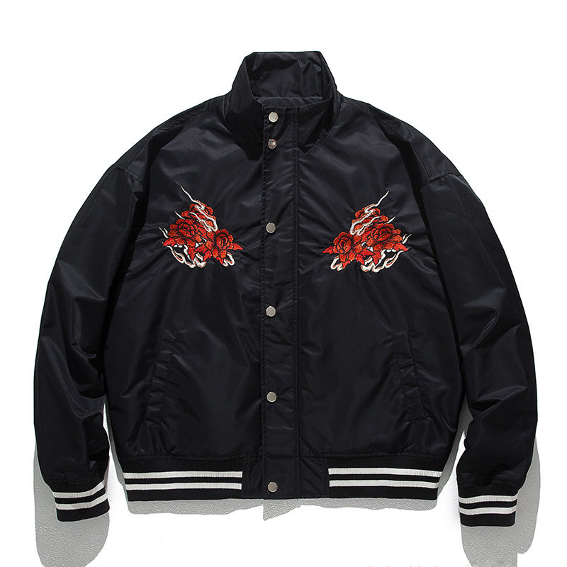 Men's Fashion Personality Couple Flight Jacket