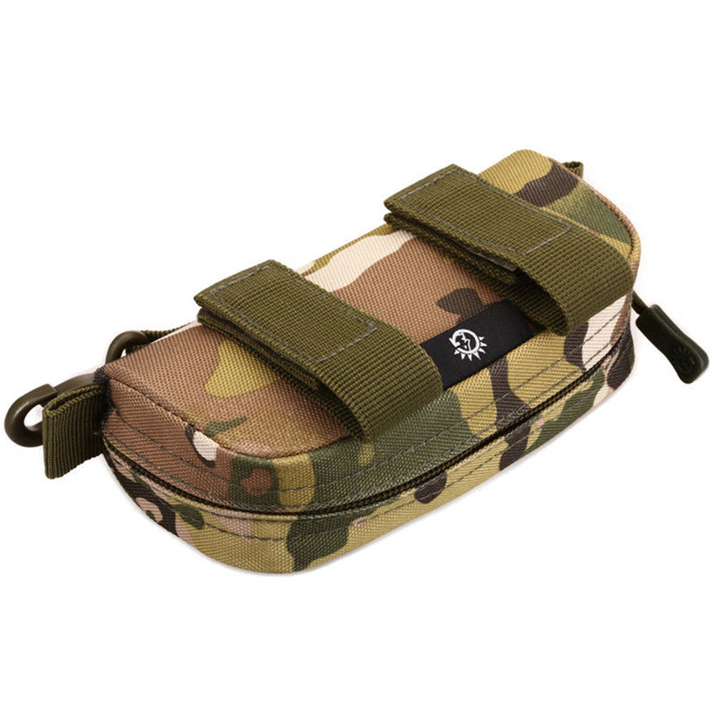 Riding camouflage glasses case