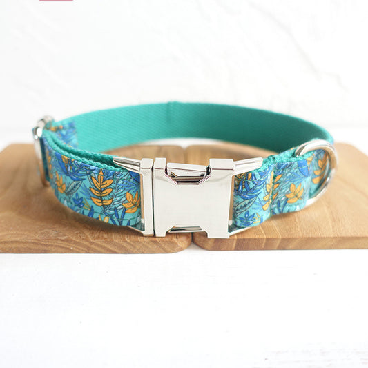 Dog collar pull rope leash