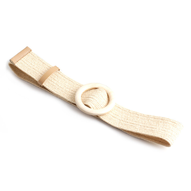 All-match stretch pants belt