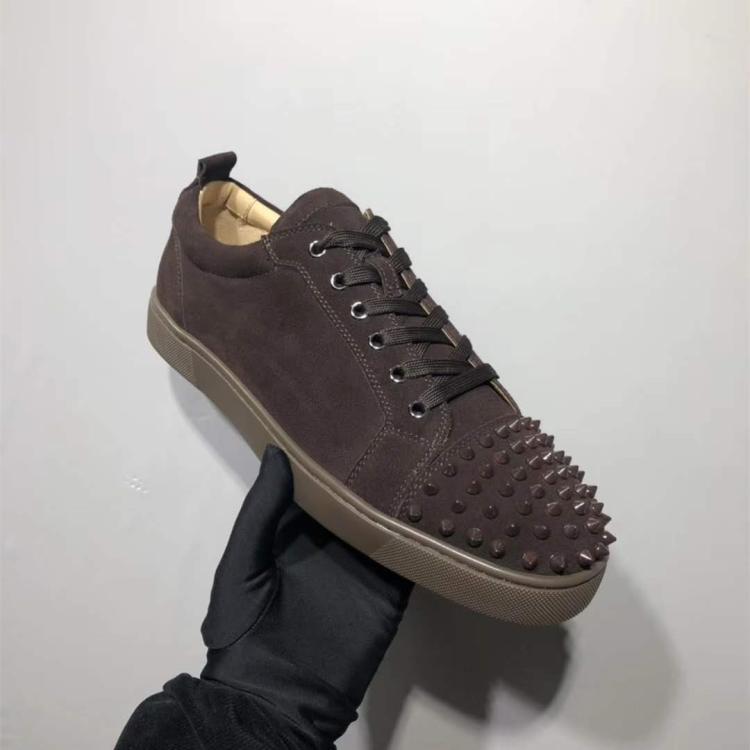 Casual couple red bottom shoes sneakers