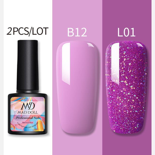 MAD DOL pure color nail polish