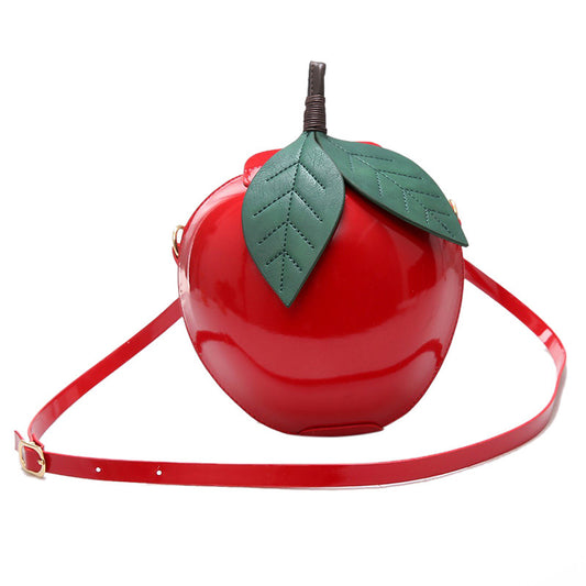 One-shoulder Crossbody Personalized Apple Women's Hard Shell Casual Backpack