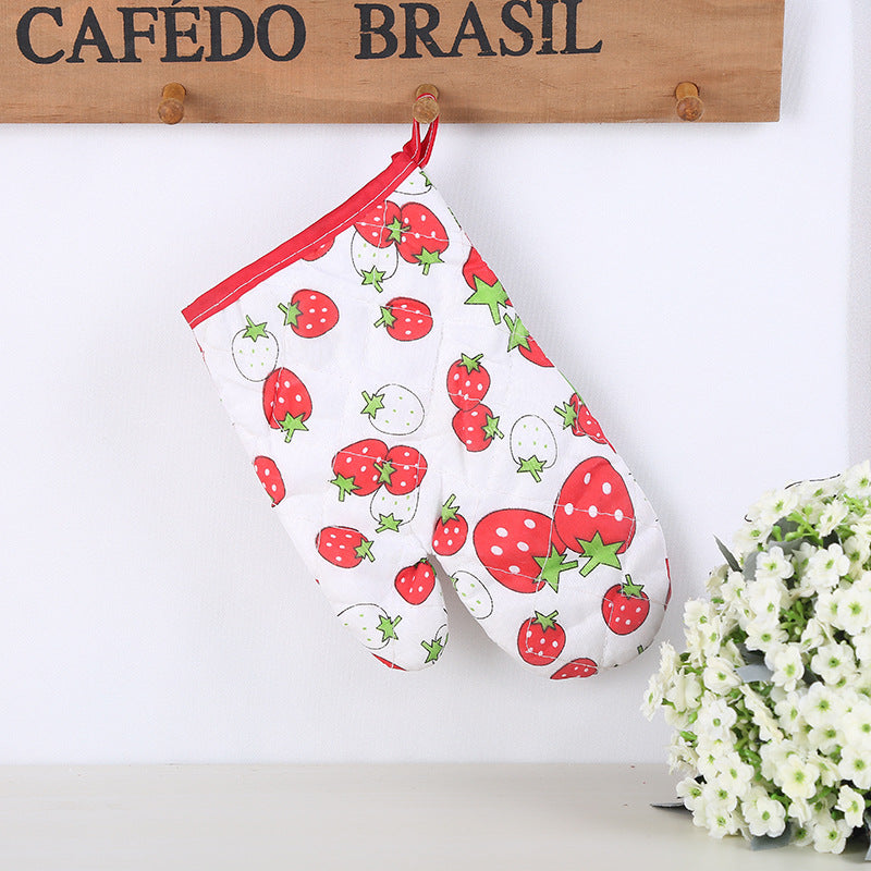 New Baking High Temperature Microwave Oven Thickened Gloves