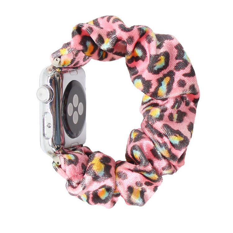 Watch Strap Large Intestine Ring Leopard Print Hair Ring Strap