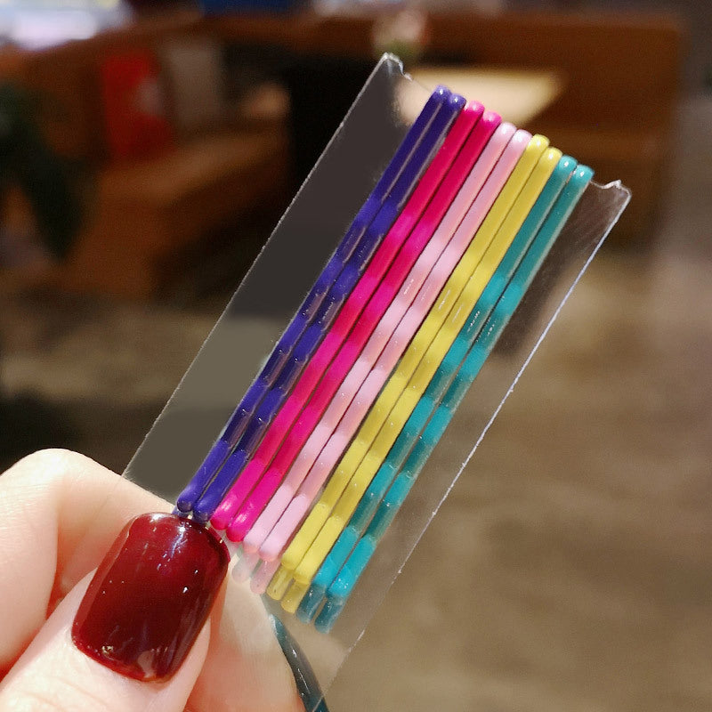 Simple and versatile bangs small hairpin head jewelry