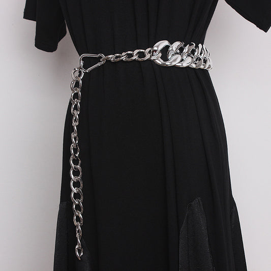 Punk-style Belt For Women Decorative Dress Waist Cincher Elegant Design
