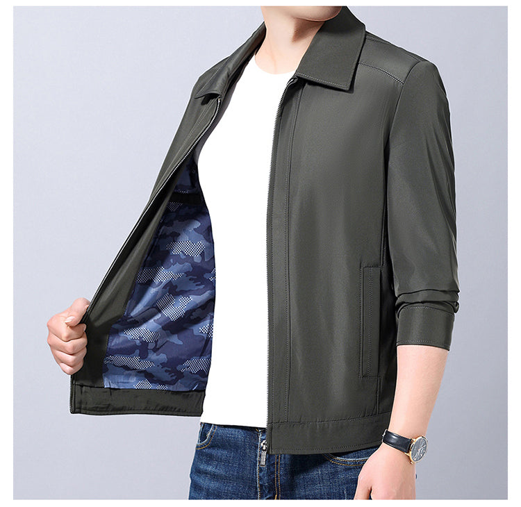 Men's thin jacket jacket