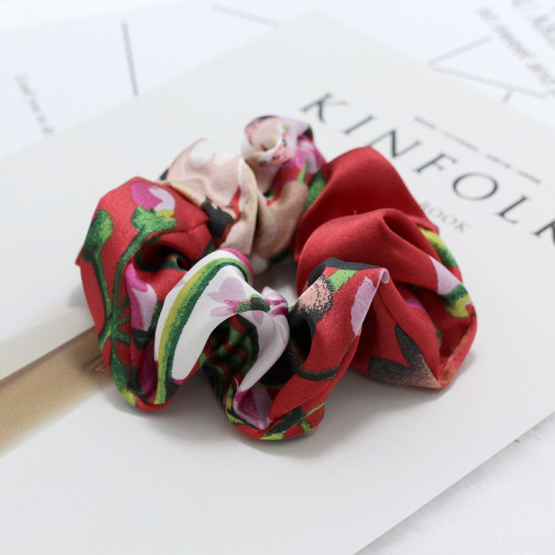 Printed collar-ring rope