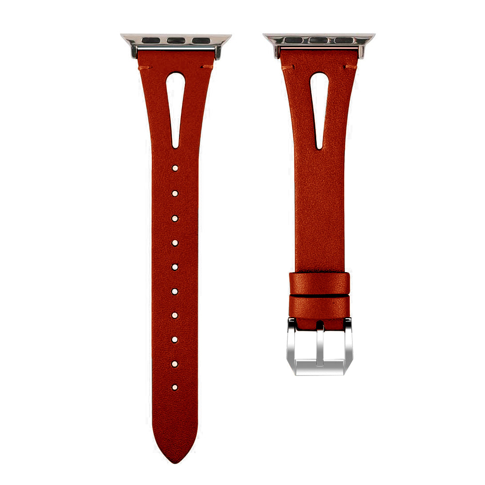 Table opening T-shaped Leather Strap Shrinking Leather Watch Strap