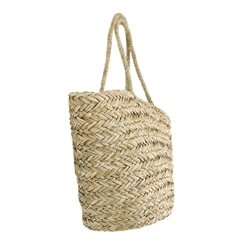 Hand woven water grass bag