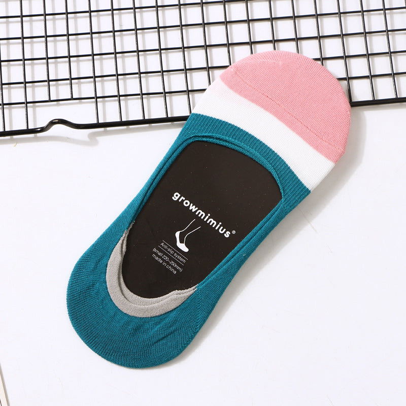 Silicone invisible non-slip female socks
