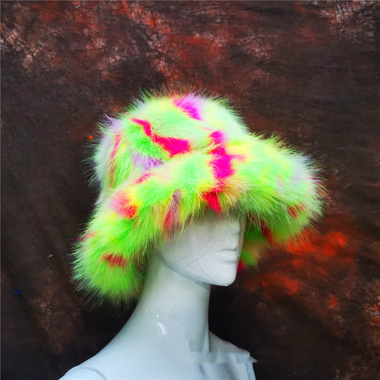 Colorful Fox Hair Basin  In Europe And America