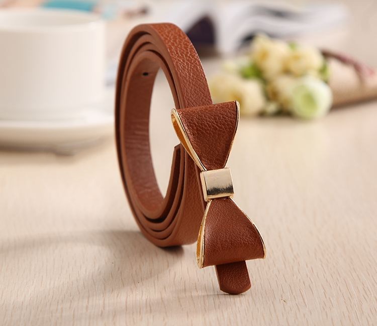 Versatile women's bow belt