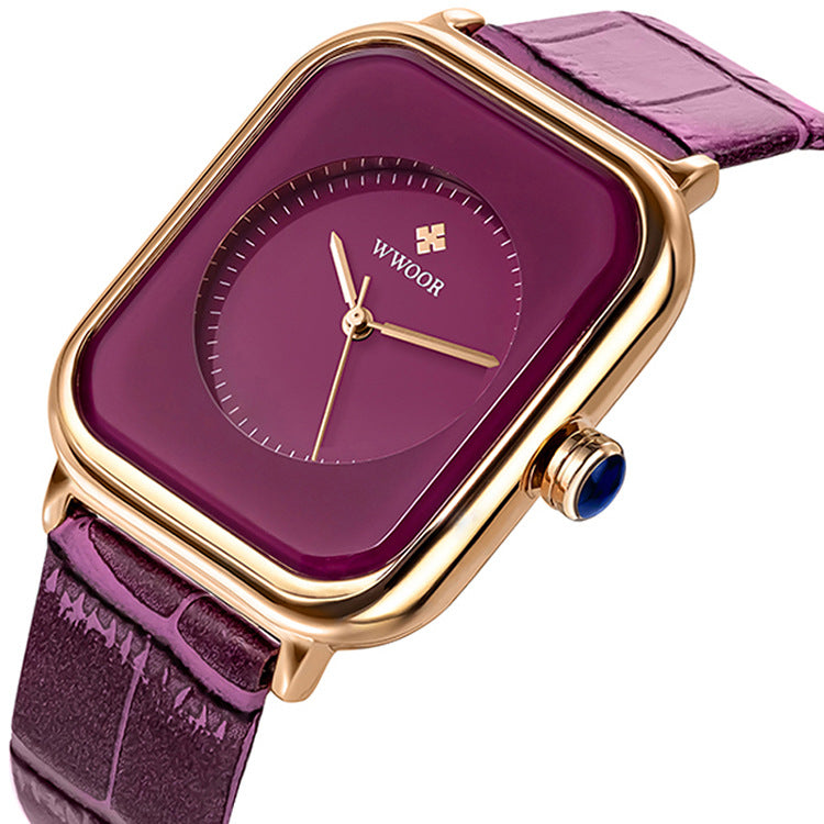Ladies watch quartz belt waterproof watch