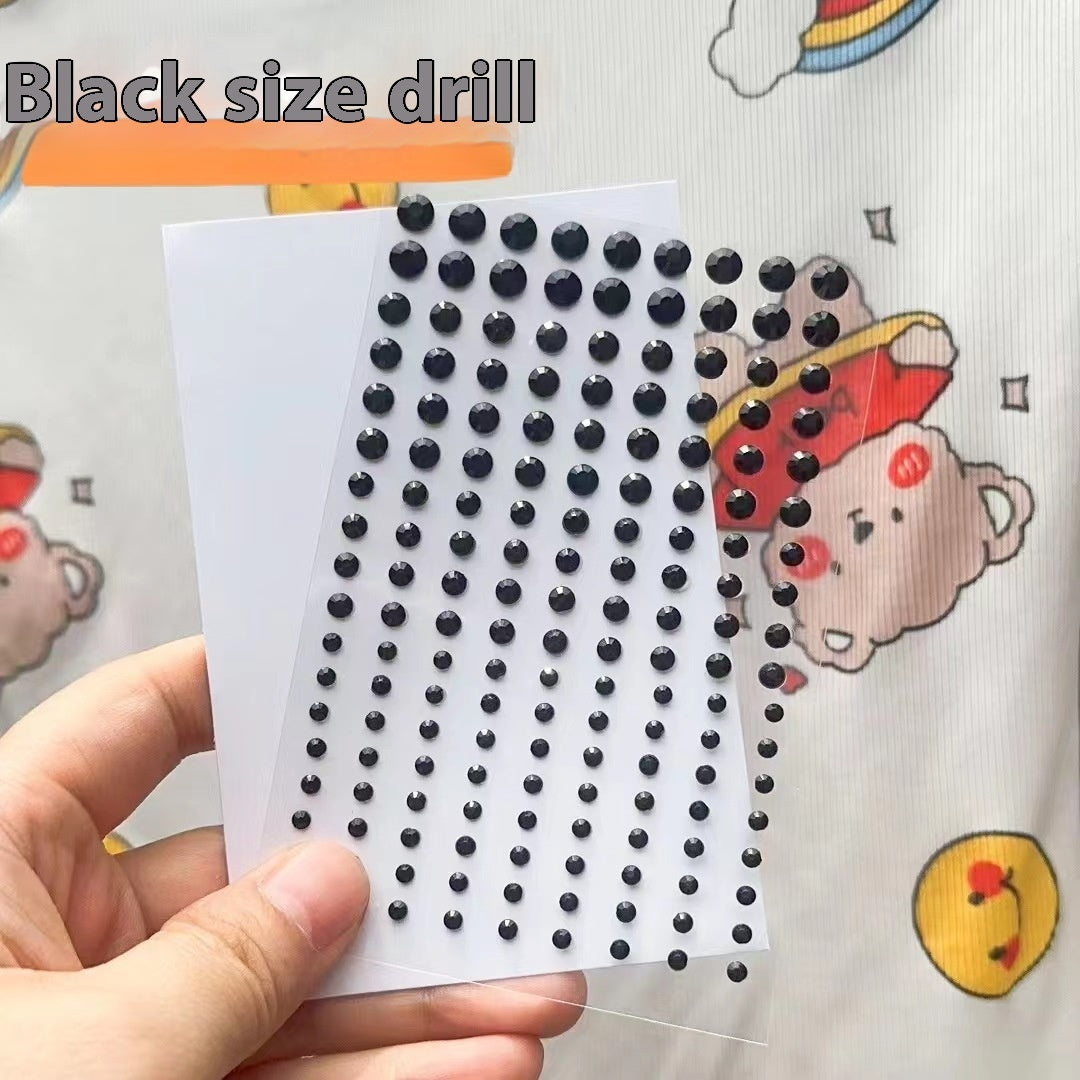 Comes With Sticky Pearl Stick-on Crystals Transparent Photo Shoot